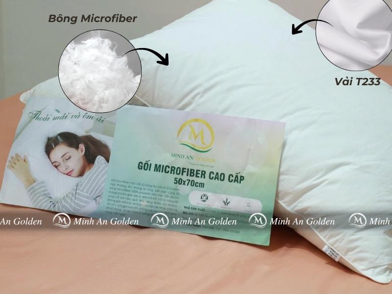 Cấu tạo của ruột bông nhân tạo Microfiber