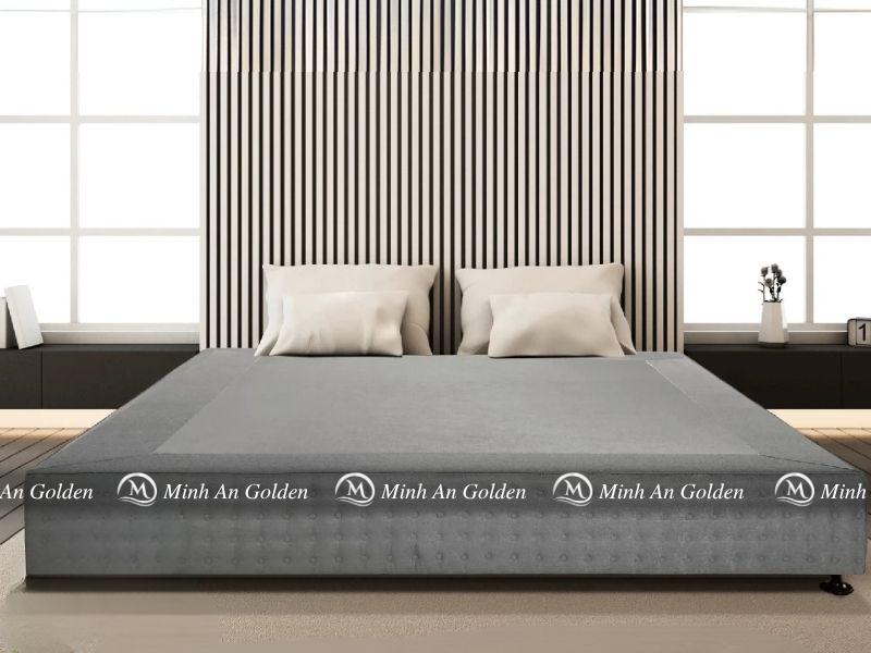 Vỏ bọc Divan chất liệu vải cao cấp mềm mịn, chống bám bụi, dễ vệ sinh