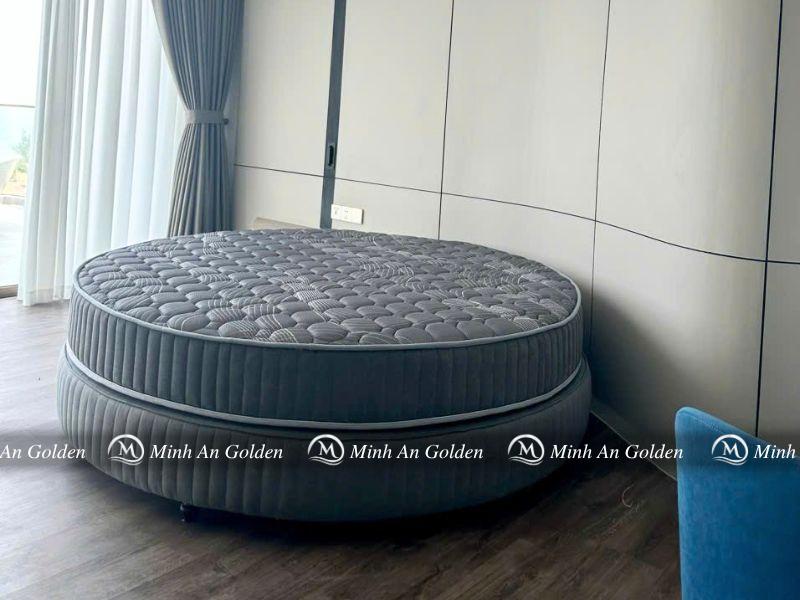 Cận cảnh thiết kế Divan hình tròn 360° – biểu tượng của sự sang trọng và mềm mại