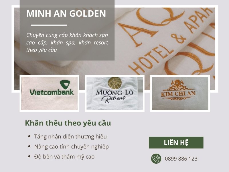 Minh An Golden cung cấp các loại khăn thêu cao cấp