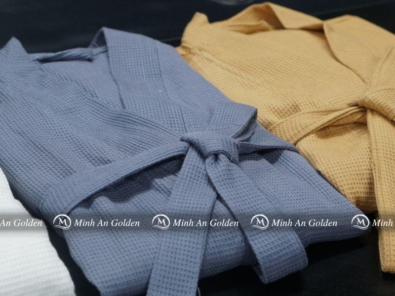 Áo tắm dệt tổ ong mềm mại, thấm hút tốt