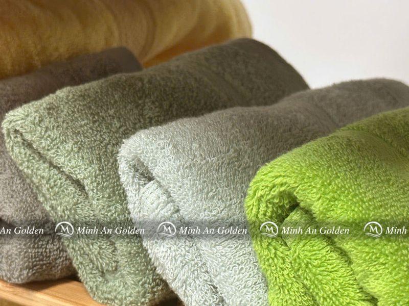 Khăn cotton thấm hút nhanh, kháng khuẩn và bền màu