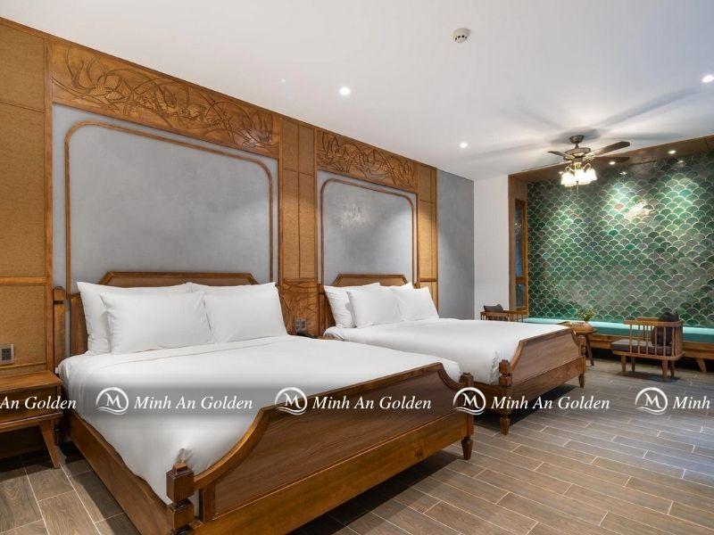 Mẫu chăn ga gối khách sạn T500 tiêu chuẩn 5 sao