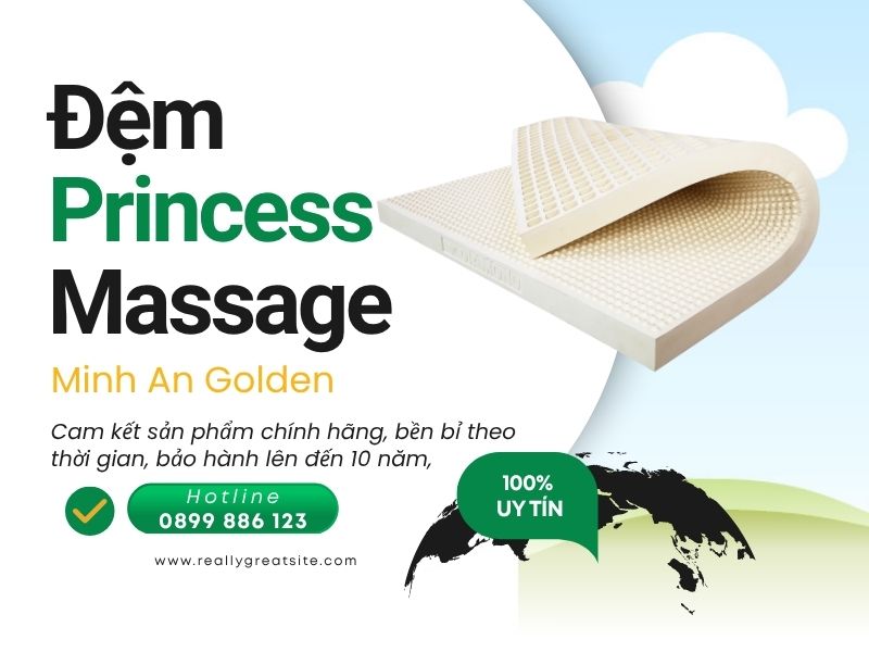 Đệm cao su thiên nhiên chính hãng