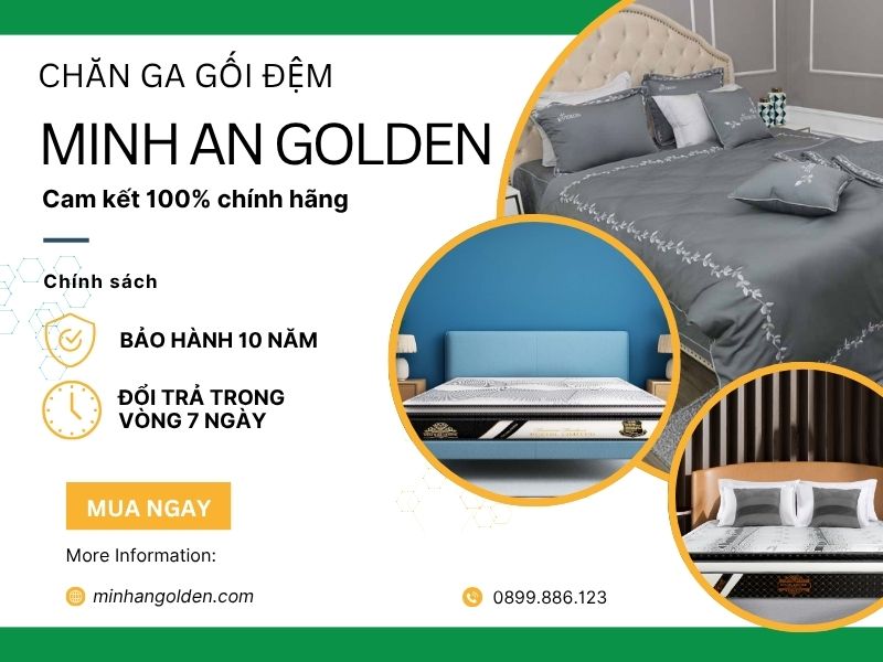 Minh An Golden - Đơn vị cung cấp chăn ga gối đệm hàng đầu cho dự án khách sạn, căn hộ