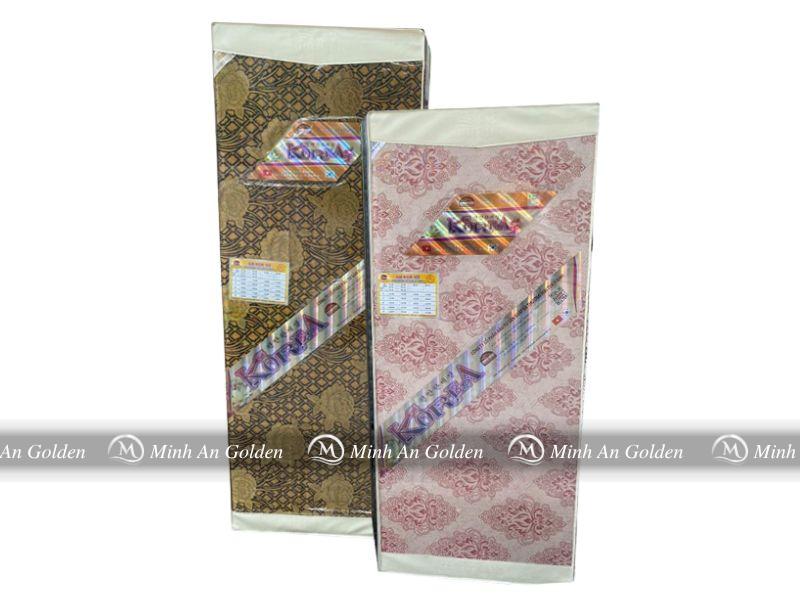 Hình ảnh tem, nhãn mác đệm bông ép Korea Kaki