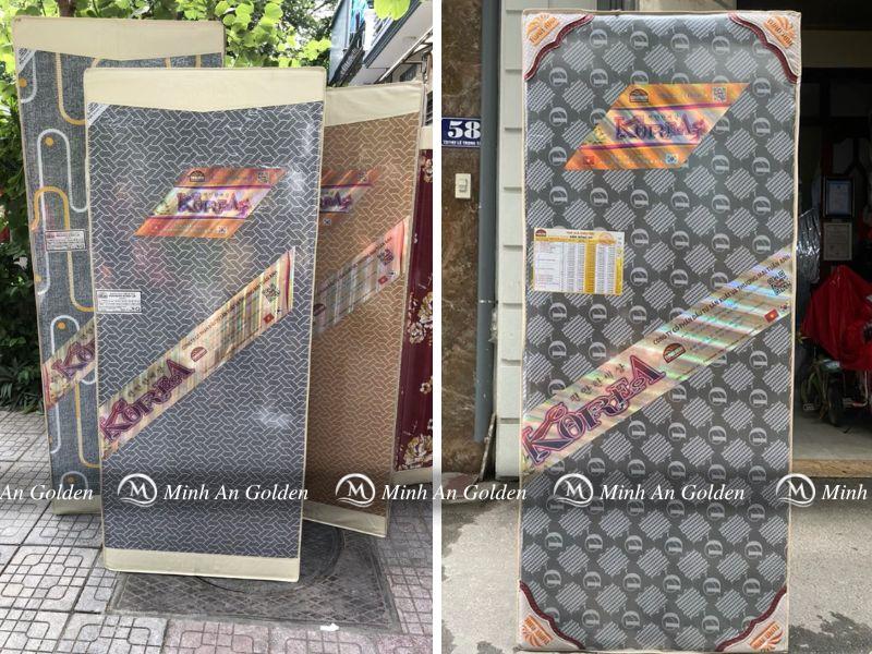 Đệm bông ép Korea Kaki