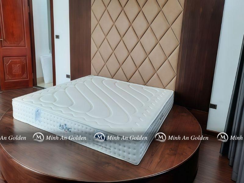 Đệm lò xo Asling 3 sao phù hợp với các công trình dự án khách sạn, nhà nghỉ, căn hộ