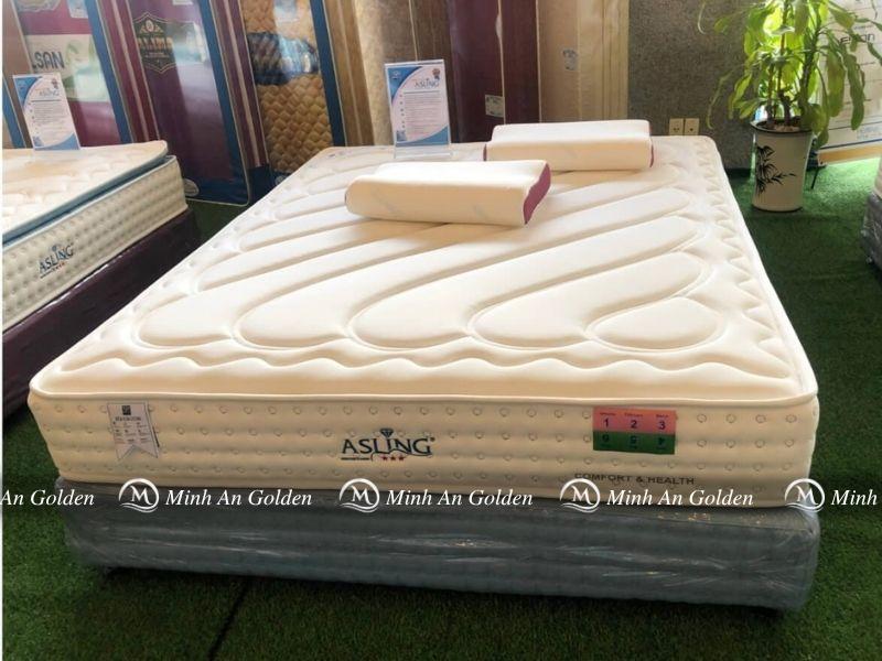 Đệm lò xo Kim Cương Asling có độ bền và khả năng chịu lực vượt trội