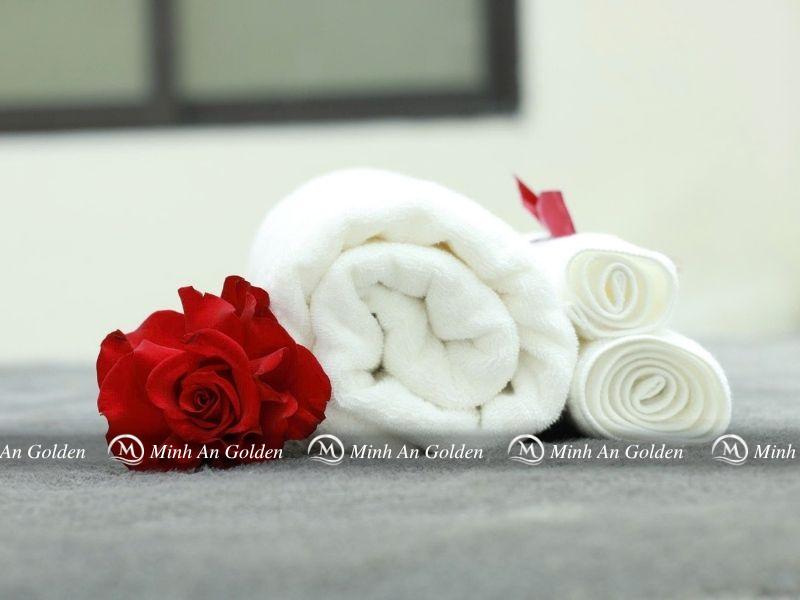 Khăn cotton 100% mềm mại và thấm hút tốt
