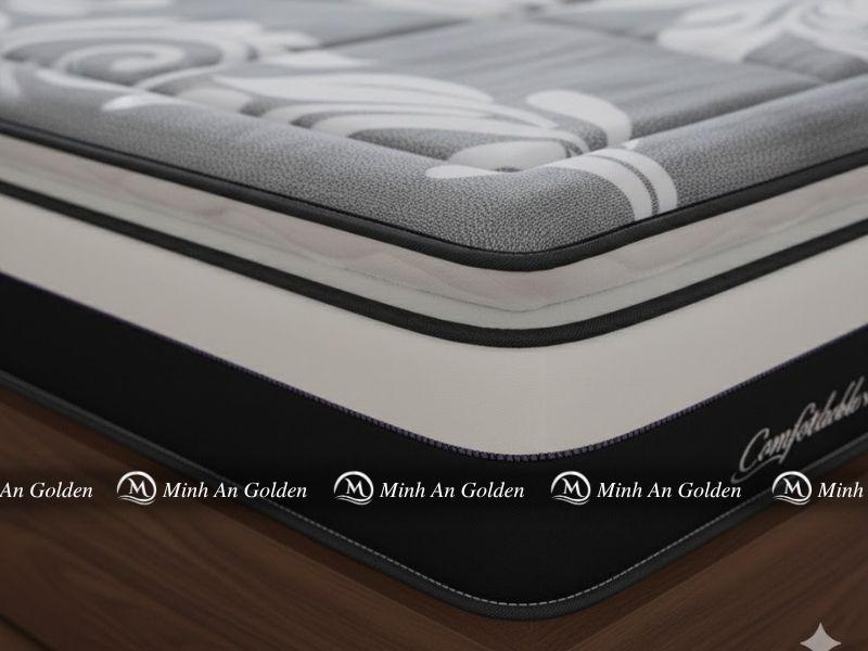 Cấu trúc bên ngoài của đệm lò xo túi độc lập Adaptive Queen Cấu trúc bên ngoài của đệm lò xo túi độc lập Adaptive Queen