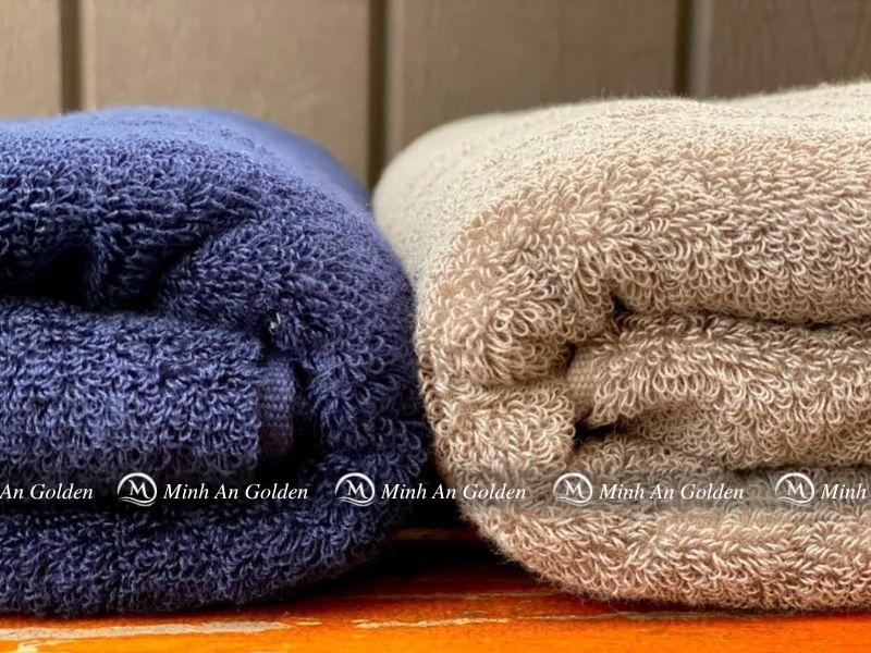 Bề mặt khăn tắm sợi sồi