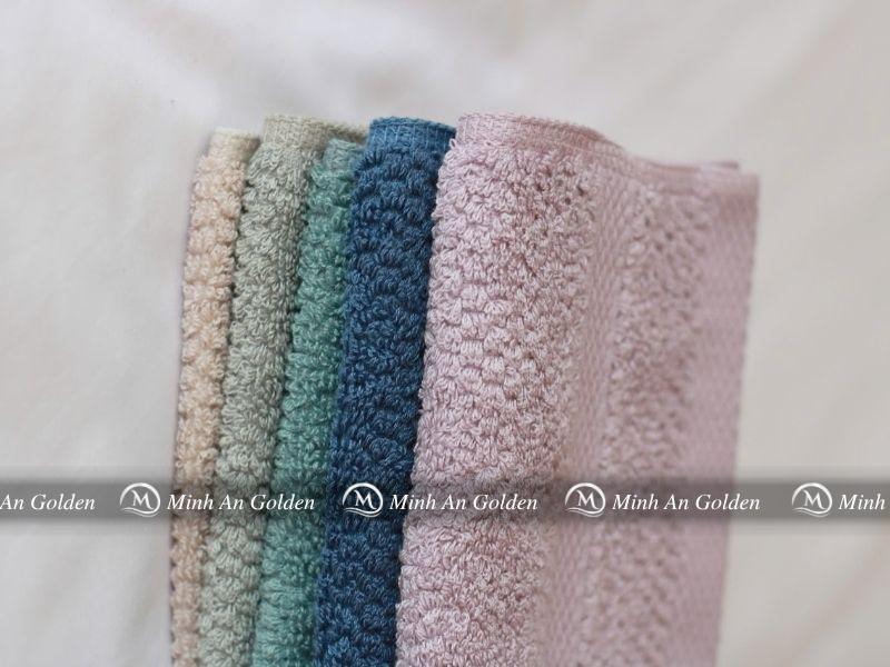 Khăn mặt từ sợi sồi mềm mịn, không xù lông