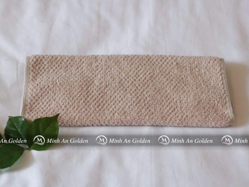 Khăn mặt sợi sồi bề mặt mịn, không xù lông