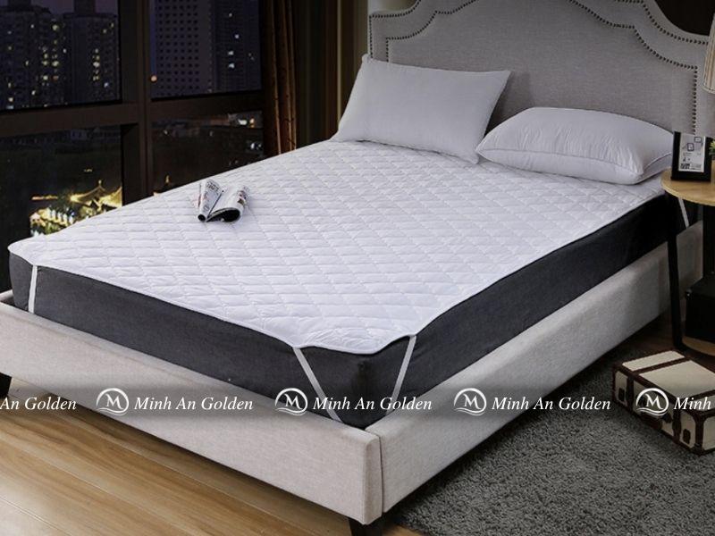 Mẫu tấm bảo vệ nệm với kích thước tiêu chuẩn