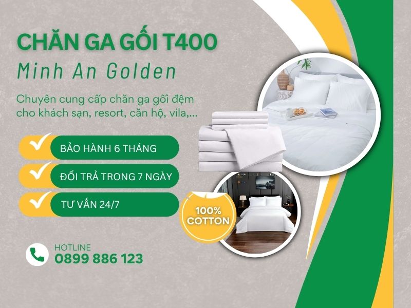 Minh An Golden chuyên cung chăn ga khách sạn cao cấp