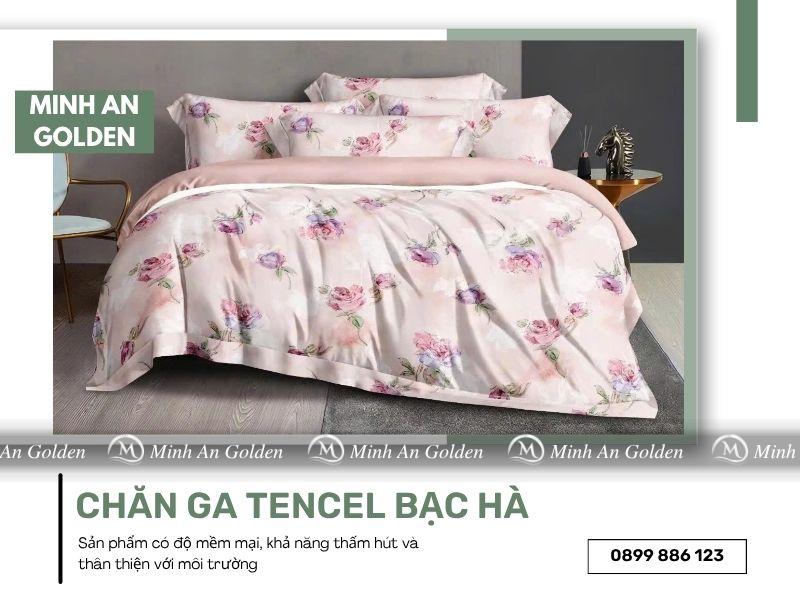Mua ngay chăn ga Tencel cao cấp tại Minh An Golden