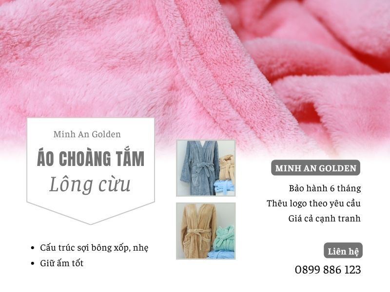 Minh An Golden chuyên cung cấp áo tắm lông cừu chính hãng