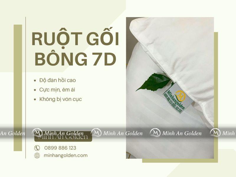 Minh An Golden cung cấp ruột gối 7D cao cấp