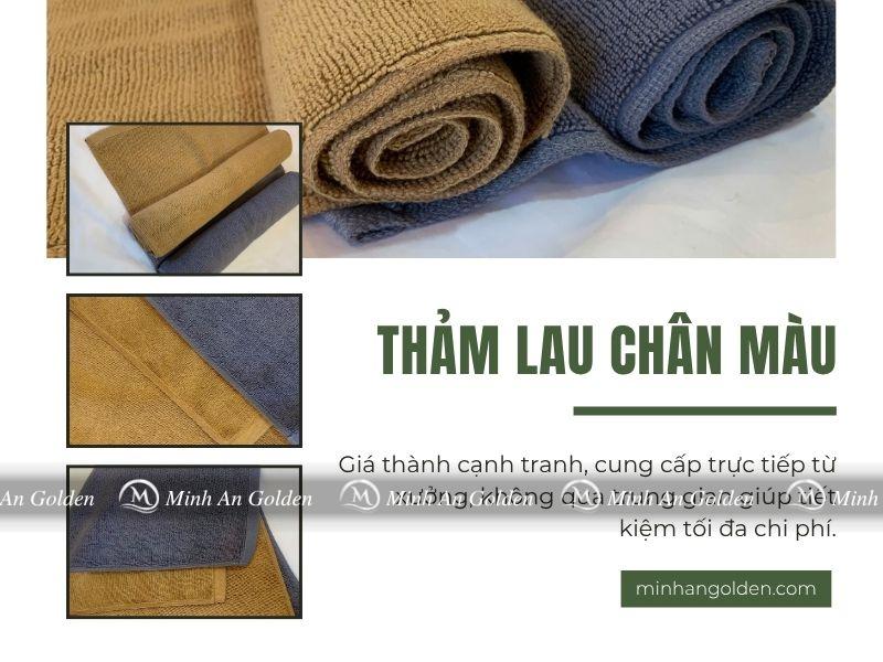 Thảm lau chân màu chính hãng tại Minh An Golden Thảm lau chân màu chính hãng tại Minh An Golden