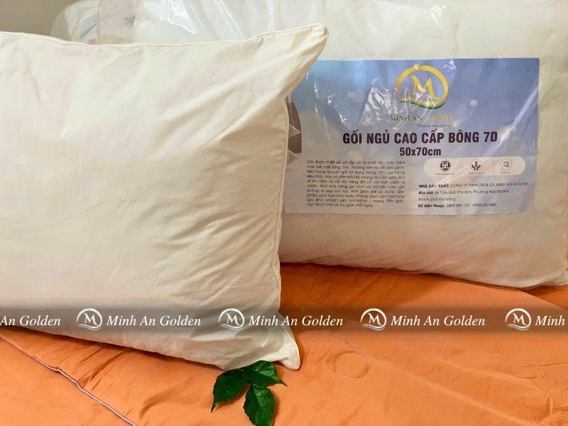 Ruột gối nằm thân thiện với da nhạy cảm