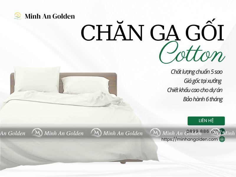 Mua ngay chăn ga gối cotton tại Minh An Golden
