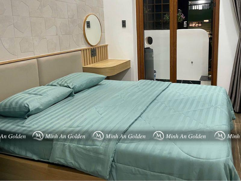 Bộ chăn ga gối đệm poly cotton nhanh khô, ít nhăn, dễ giặt và bảo dưỡng Bộ chăn ga gối đệm poly cotton nhanh khô, ít nhăn, dễ giặt và bảo dưỡng