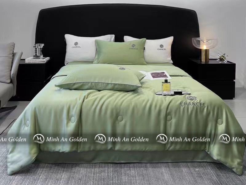 Bộ chăn ga Chancel với màu sắc tinh tế, sang trọng Bộ chăn ga Chancel với màu sắc tinh tế, sang trọng