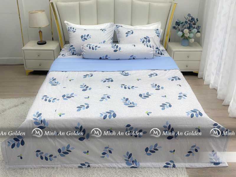 Ảnh bộ chăn ga lụa satin với thiết kế hiện đại Ảnh bộ chăn ga lụa satin với thiết kế hiện đại