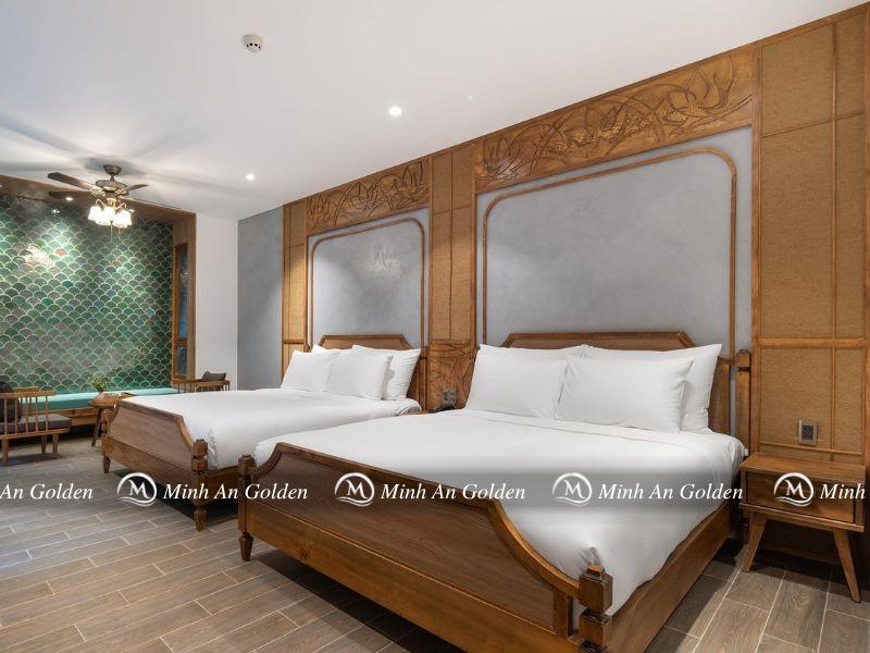 Bộ chăn ga gối T500 cotton đẳng cấp với bề mặt siêu mịn