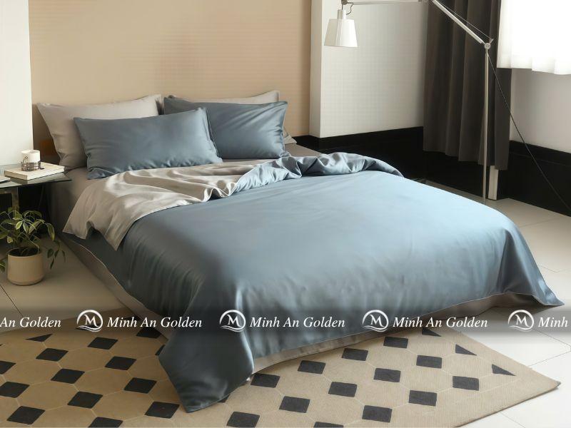 Bộ chăn ga gối Tencel thoáng khí, mát mẻ khi nằm
