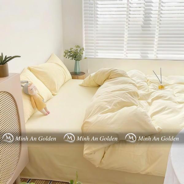 Chăn ga gối tici cotton loại 1