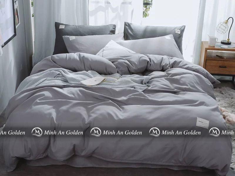 Mẫu chăn ga gối Tici Cotton có thiết kế trẻ trung, hiện đại
