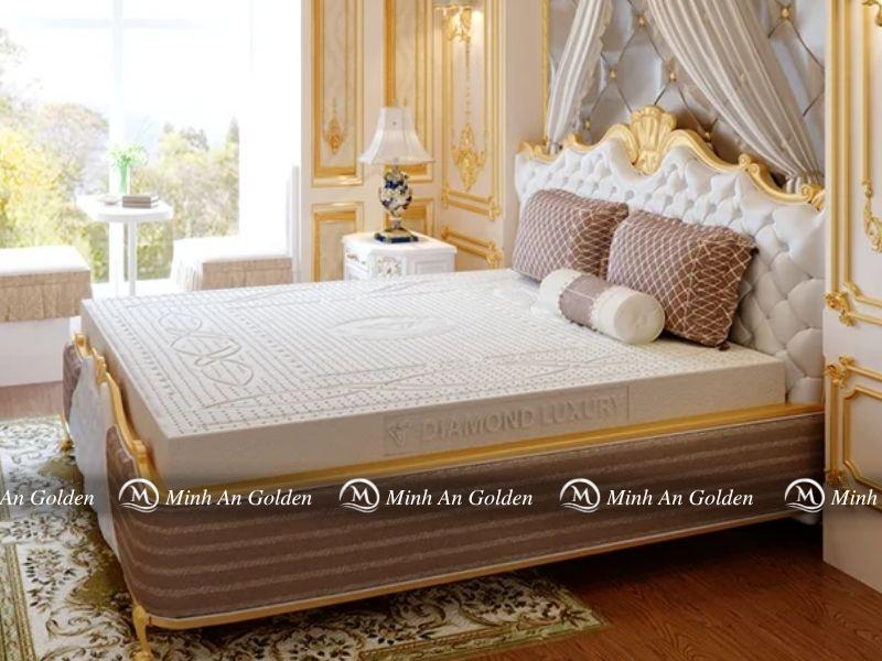 Đệm cao su Diamond Luxury với kiểu dáng sang trọng