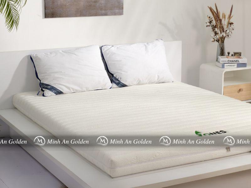 Đệm cao su tự nhiên Gummi 7 Zones với thiết kế 7 vùng nâng đỡ