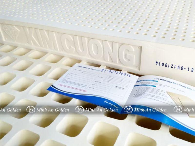 Ảnh sản phẩm nệm cao su thiên nhiên Kim Cương nguyên khối