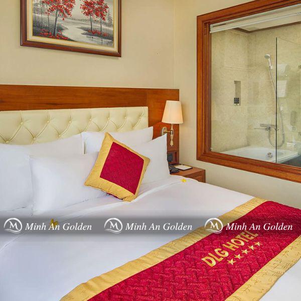 Gối trang trí tafta