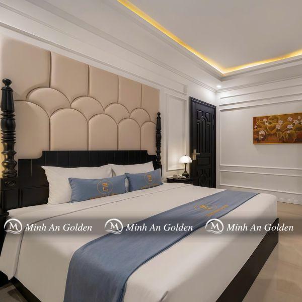 Tấm trang trí vải thô