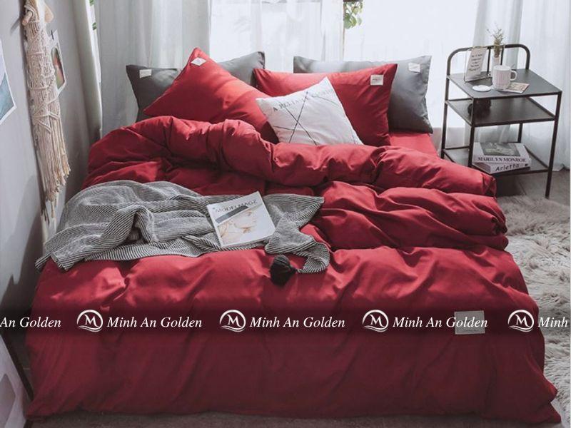 Bộ chăn ga Tici Cotton với bề mặt vải mịn và chắc chắn