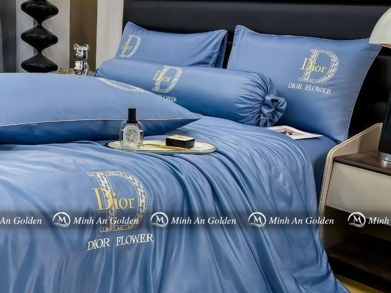 Chăn ga phi lụa màu sắc hài hòa với nội thất phòng ngủ Chăn ga phi lụa màu sắc hài hòa với nội thất phòng ngủ