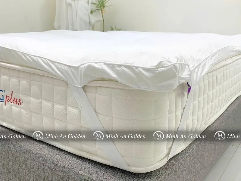 Topper chần bông gòn Dulux giúp nâng cao độ êm cho nệm