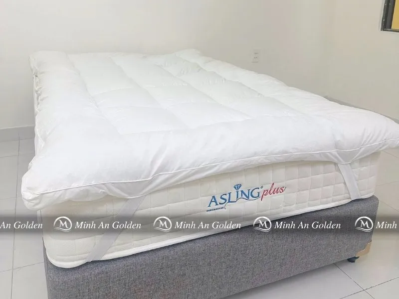 Topper chần bông Microfiber Luxury phù hợp gia đình và khách sạn