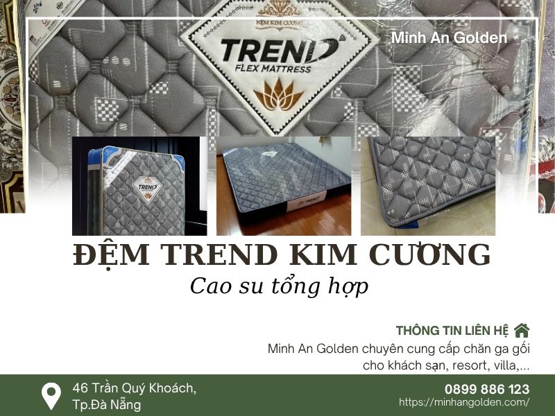 Minh An Golden chuyên cung cấp đệm cao su chính hãng