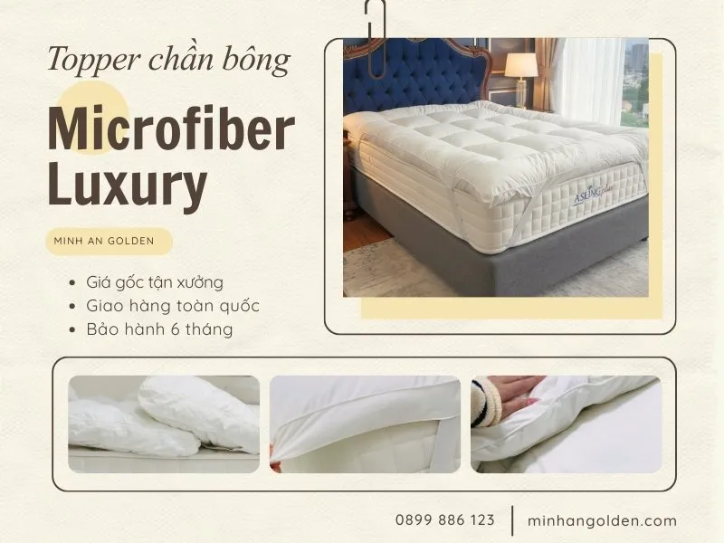 Minh An Golden - Đơn vị phân phối topper cho gia đình và khách sạn