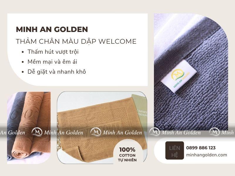 Minh An Golden chuyên cung cấp thảm lau chân cao cấp cho khách sạn, spa