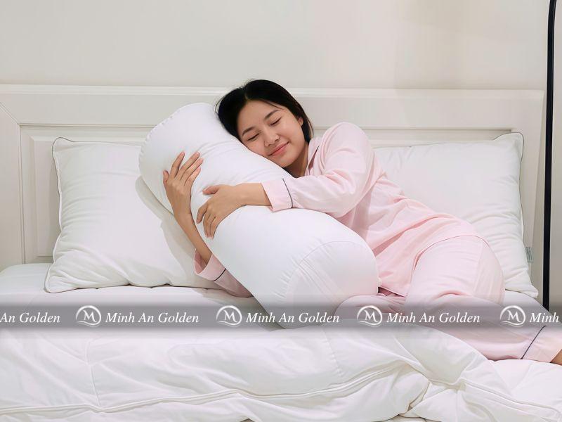 Ruột gối ôm Luxury được sản xuất từ vật liệu cao cấp, an toàn cho sức khỏe