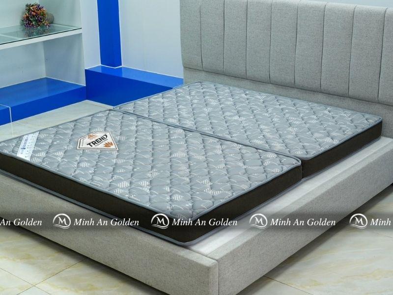 Cận cảnh bề mặt đệm thoáng khí, độ đàn hồi cao, ôm sát cơ thể khi nằm