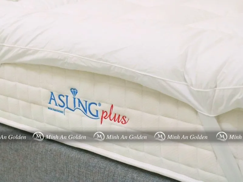 Vải T233 cao cấp giúp topper mềm mịn và bền đẹp khi sử dụng lâu dài