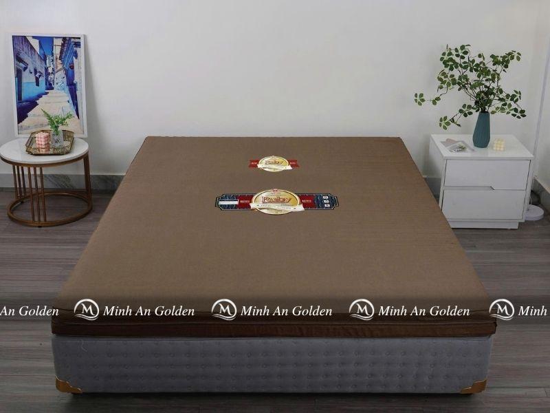 Cận cảnh lớp vỏ đệm kháng khuẩn, vải dệt thoáng khí và an toàn cho da