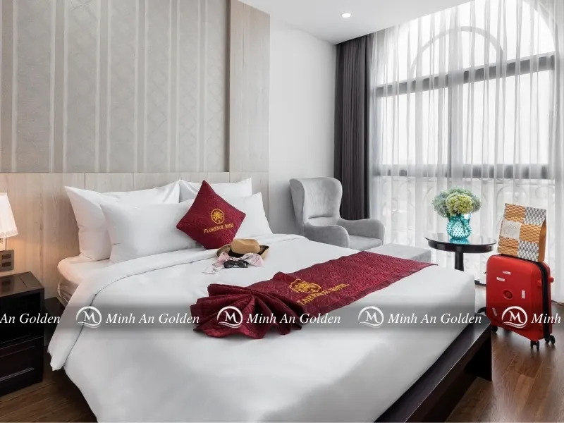 Chăn ga gối khách sạn với công nghệ dệt hiện đại cho chất lượng vượt trội